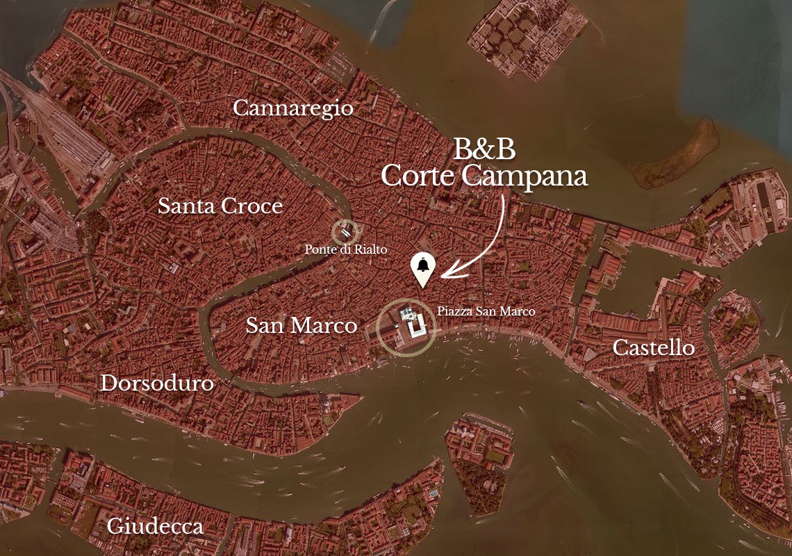 B&B Corte Campana is located à Venise, Italie